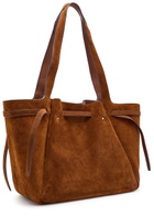 Tory Burch Romy Suede Tote bag - Caramel - One Size