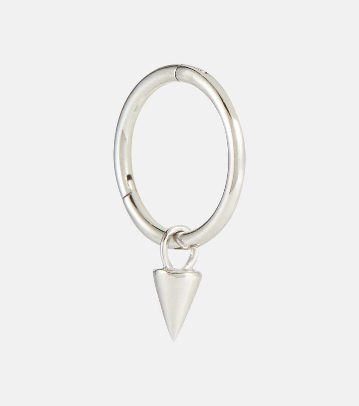 Maria Tash 14kt white gold single earring