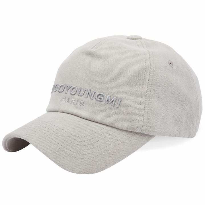 Photo: Wooyoungmi Men's Logo Embroidered Cap in Grey