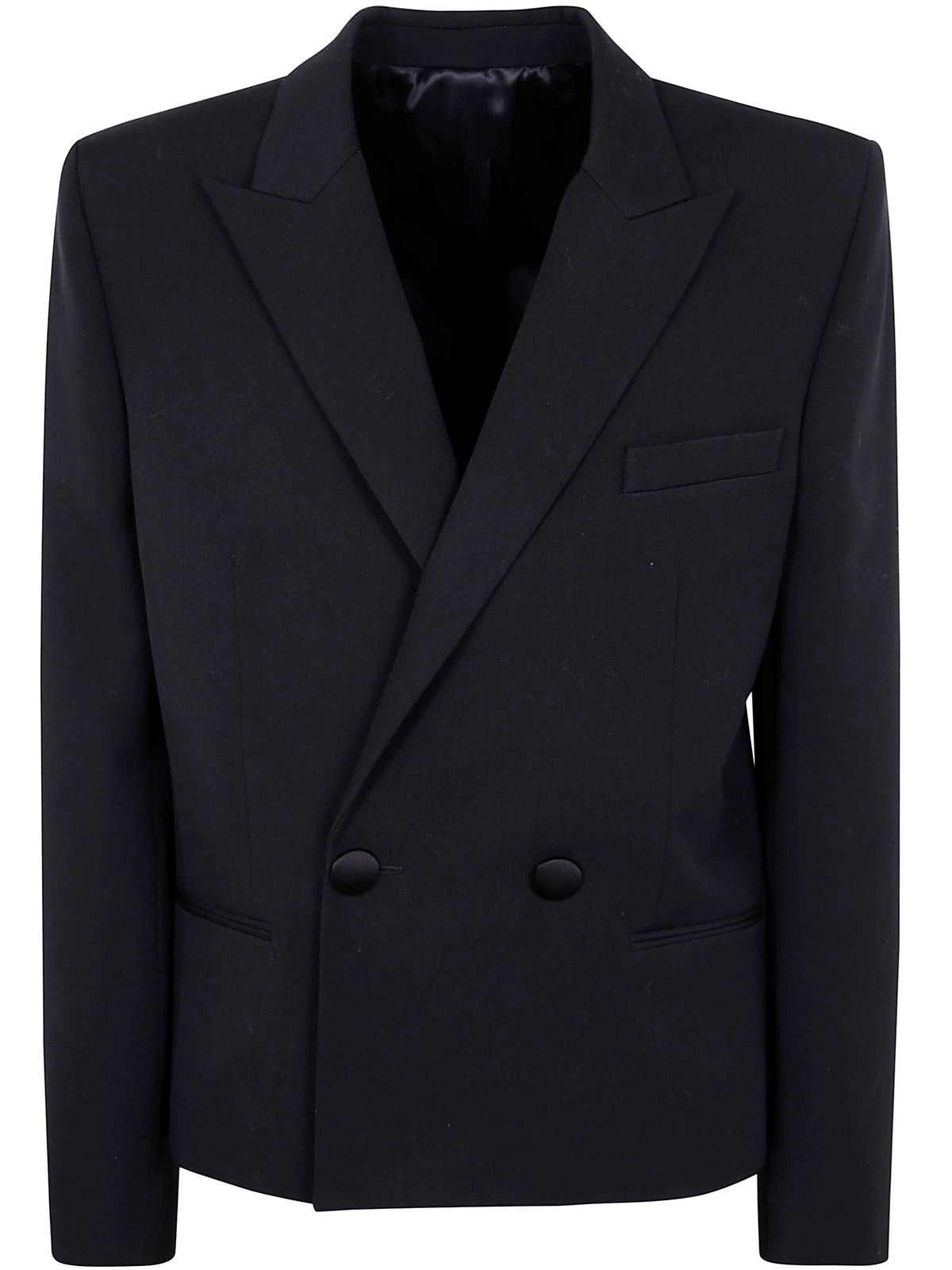Balmain Gdp 2 Btn Spencer Jacket in Black