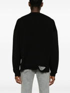 Helmut Lang Distressed Ribbed Sweater