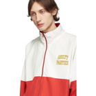 Wacko Maria Red and White Guilty Parties Track Jacket