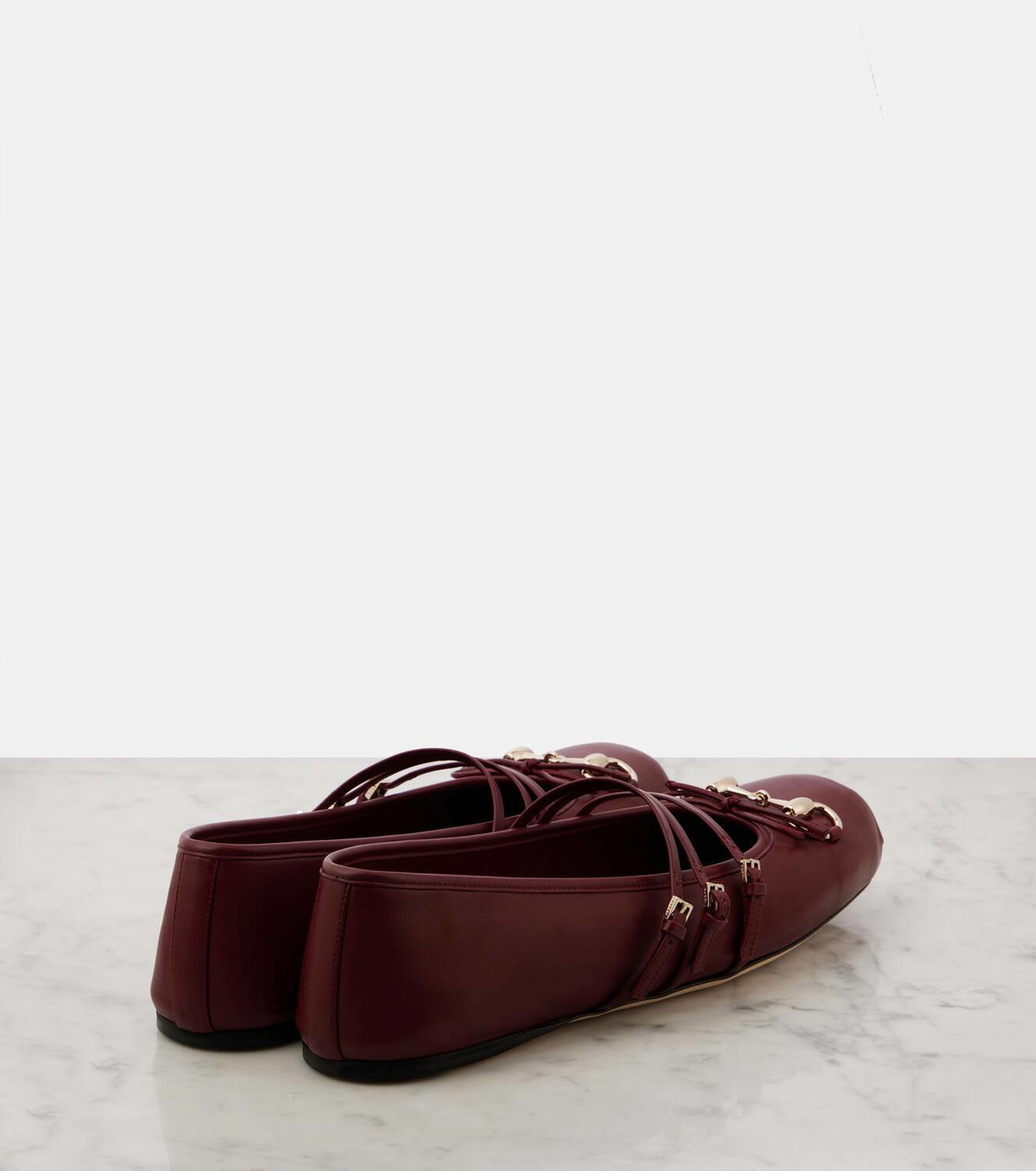 Gucci Horsebit leather ballet flats Gucci