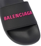 Balenciaga Logo rubber slides