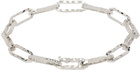 Brioni Silver Chain Bracelet