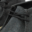 Clarks Originals Men's Wallabee Cup Boot in Black Eco Leather