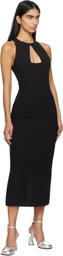 16Arlington Black Spyri Midi Dress