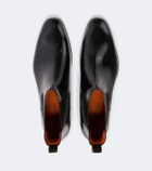 Santoni Leather Chelsea boots