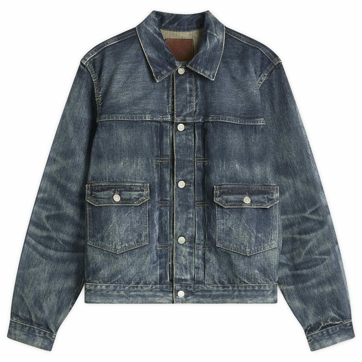 Photo: RRL Men's Type 2 Denim Trucker Jacket in Westview Wash