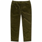 A Kind of Guise Men's Banasa Pant in Olive Corduroy