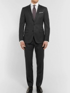 HUGO BOSS - Grey Hayes Slim-Fit Super 120s Virgin Wool Suit Jacket - Gray