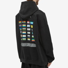 Balenciaga Men's Pride Boxy Hoody in Black/White