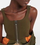 Dion Lee - Distressed twill jacket