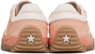 Converse Pink Run Star Trainer Low Top Sneakers