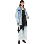 Marques Almeida Blue Denim Multipocket Jacket