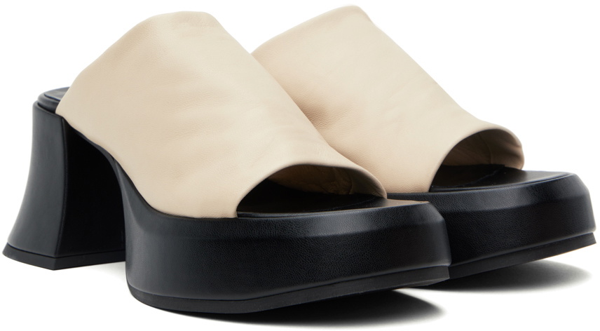 Miista Off-White Jimena Heeled Sandals