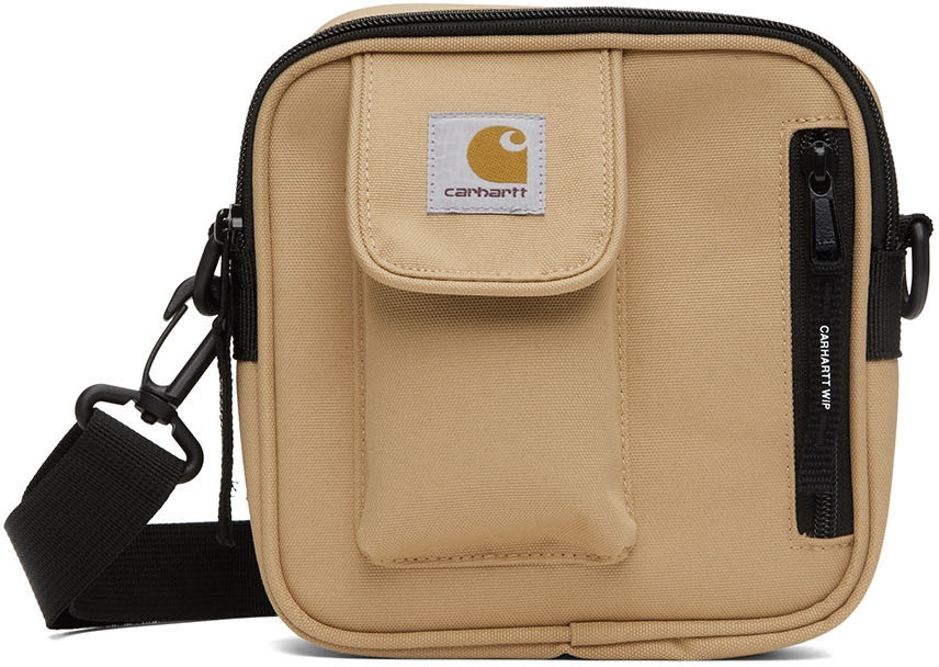 Carhartt WIP Essentials logo-patch Messenger Bag - Black