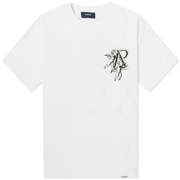 Photo: Represent Men's Cherub Initial T-Shirt in White