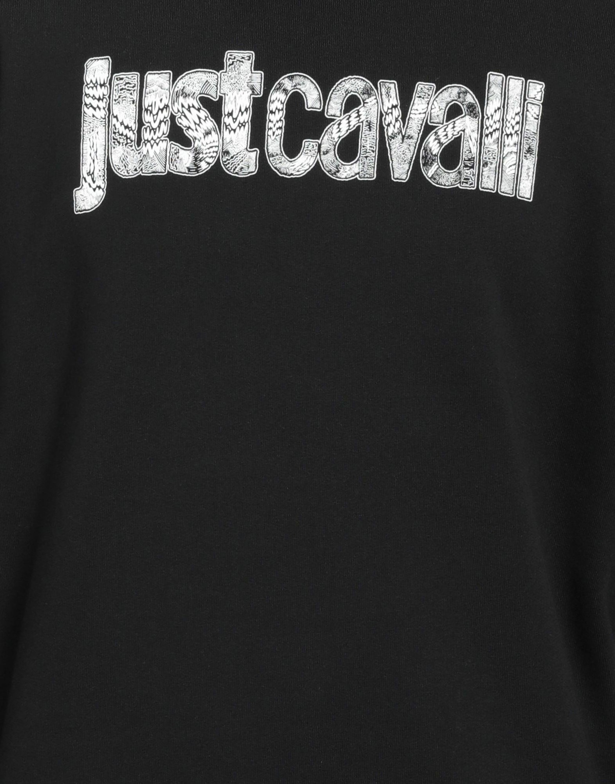 Just Cavalli Mens Sweatshirt in Black