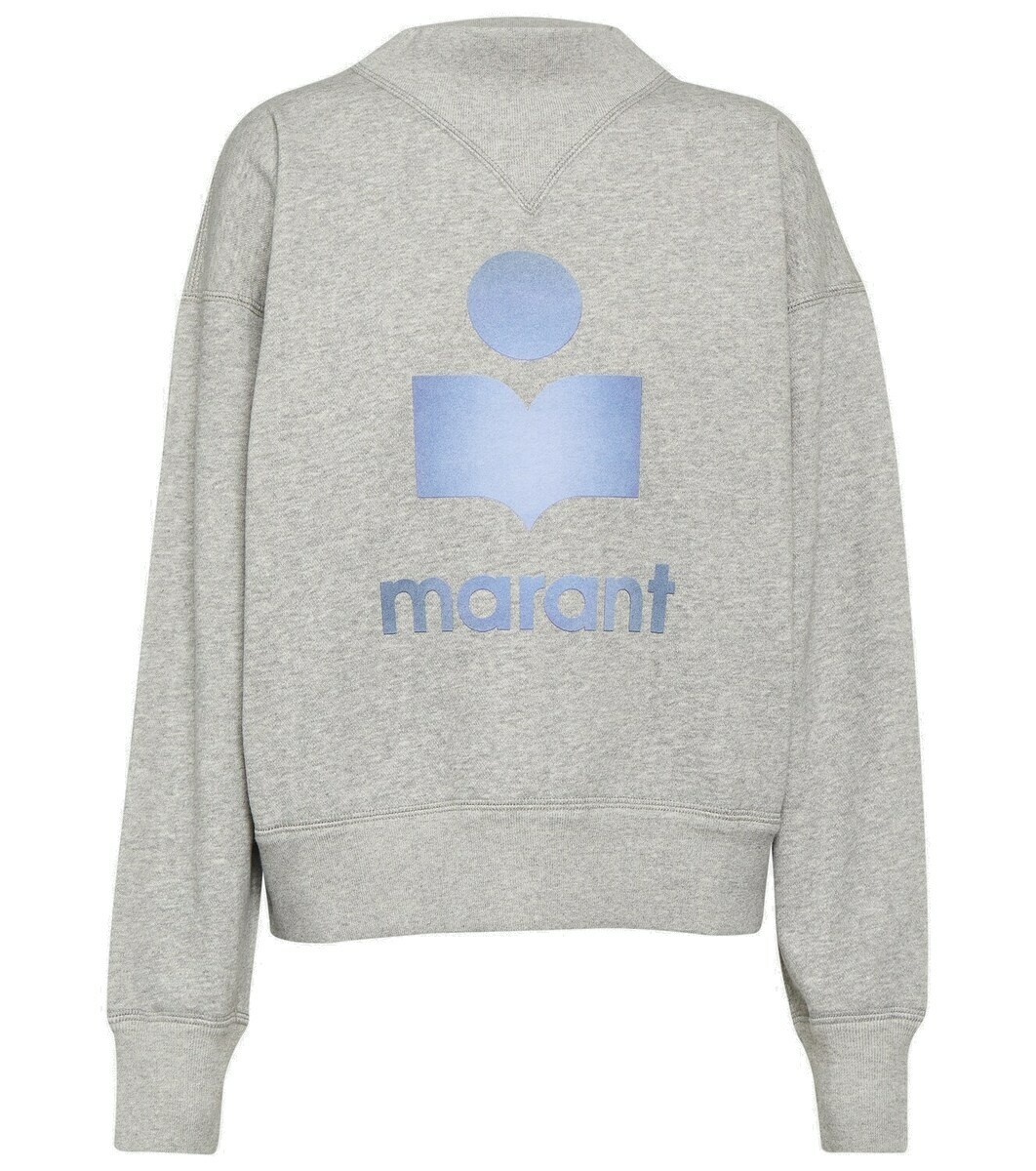 Marant Etoile Moby logo jersey sweatshirt Isabel Marant Etoile