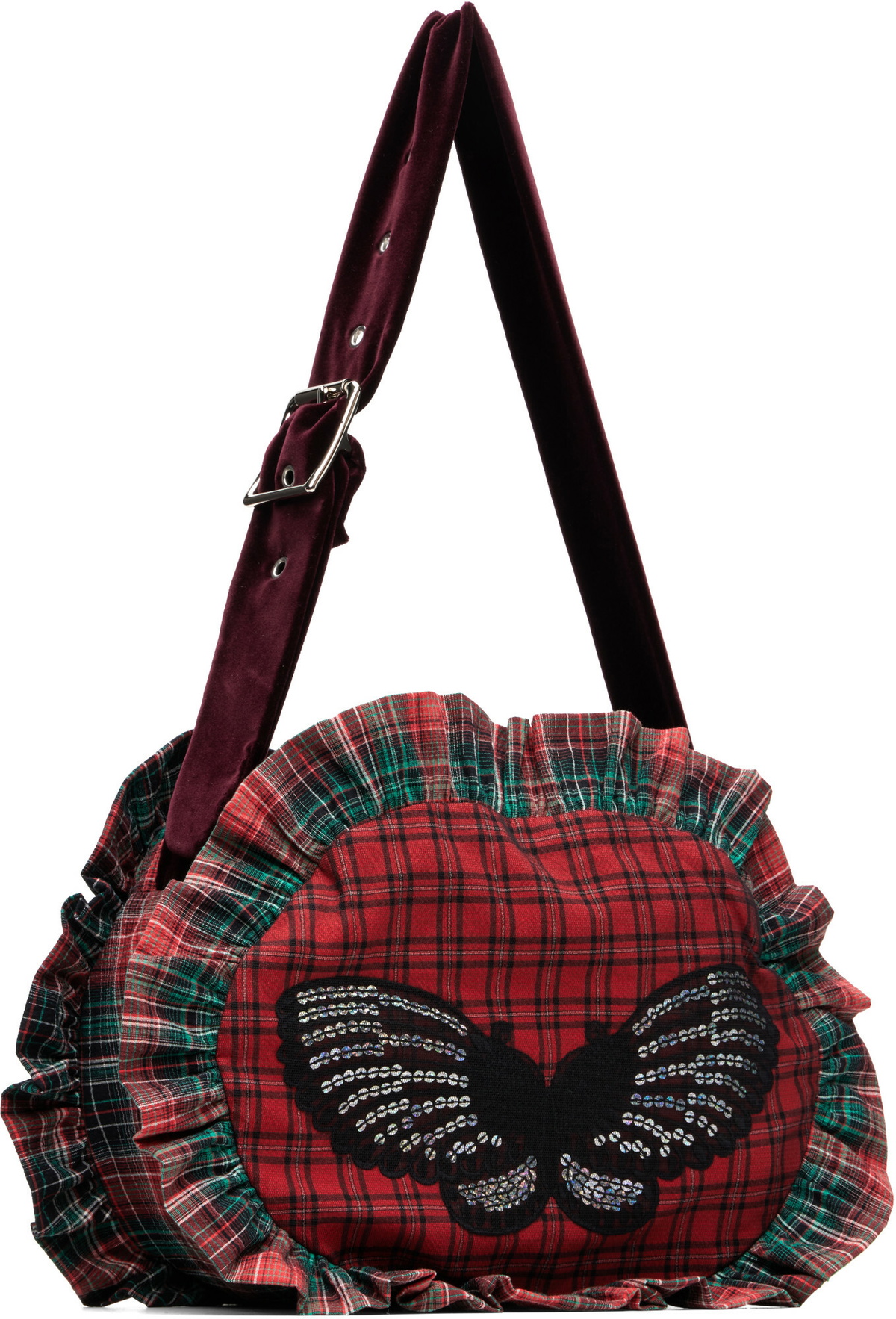Chopova Lowena Red Swoon Bag