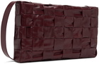 Bottega Veneta Burgundy Maxi Cassette Bag