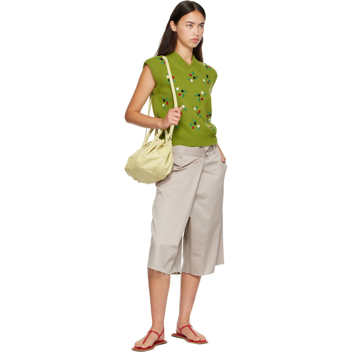 Marni Yellow Small Tulipea Bag