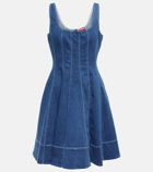 Staud - Mini Wells denim minidress