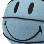 MARKET Men's Smiley Denim Pillow in Multi