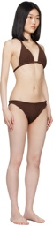 Hunza G Brown Tammy Bikini