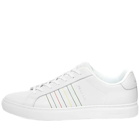 Paul Smith Men's Contrast Stripe Rex Sneakers in White/Multi