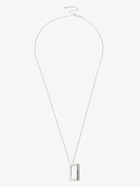 Le Gramme Sterling Silver Le 3.4g Polished Diamond Necklace