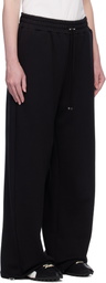 AMIRI Black MA Core Logo Flare Lounge Pants