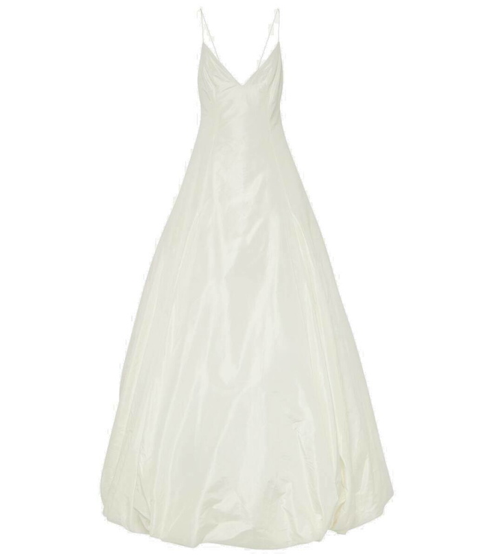 Photo: Danielle Frankel Bridal Pippa silk taffeta gown