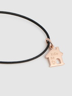 DODO 9kt Rose Gold & Diamond House Charm