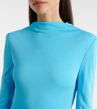 Tom Ford Open-back crêpe jersey gown