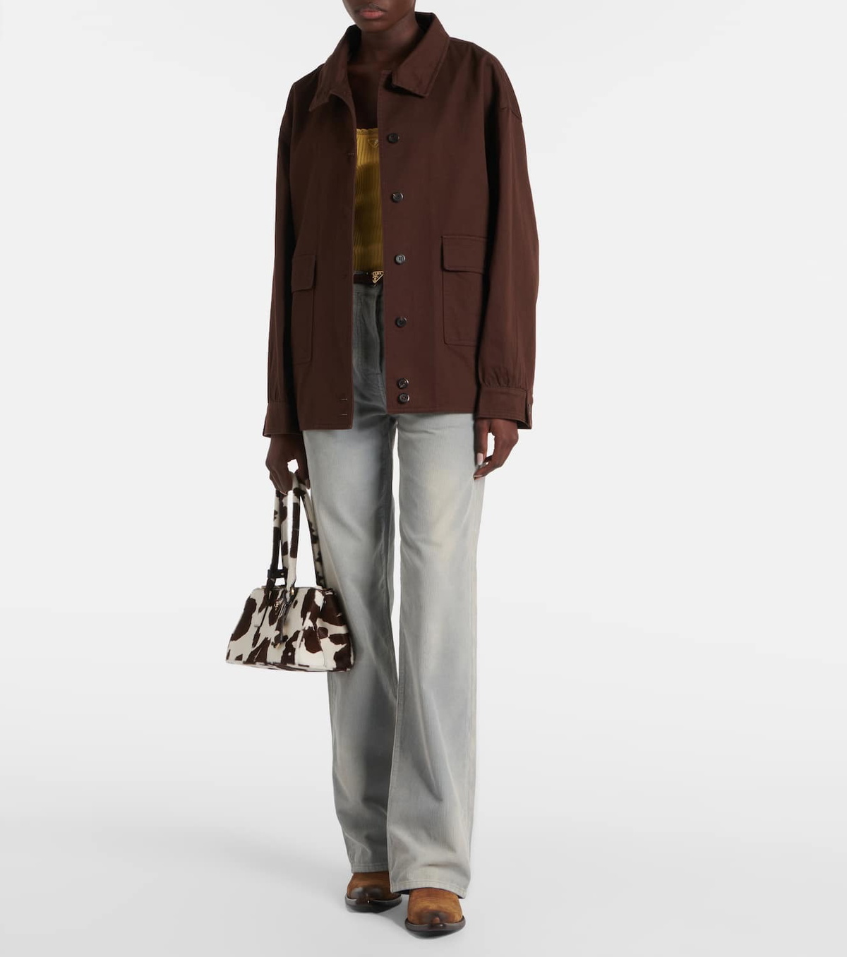 Prada Cotton corduroy pants