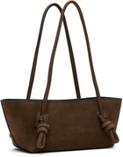 HEREU Brown Fleca Nubuck Bag