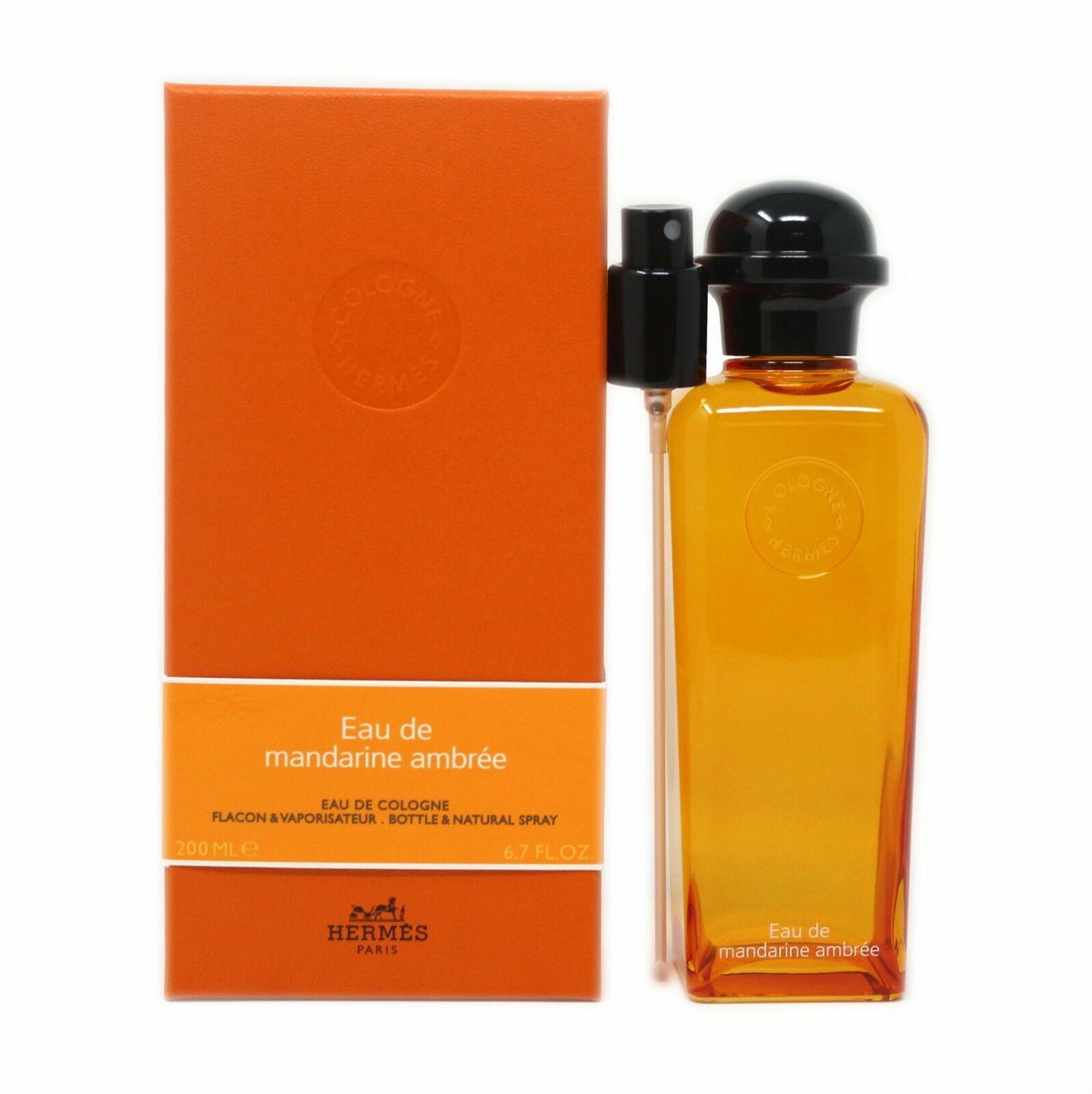 Hermes Unisex Eau De Mandarine Ambree EDC 6.7 oz Fragrances 3346132001247