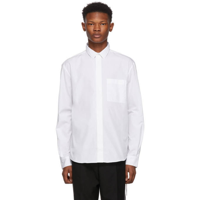 Photo: Craig Green White Slim Fit Strap Shirt