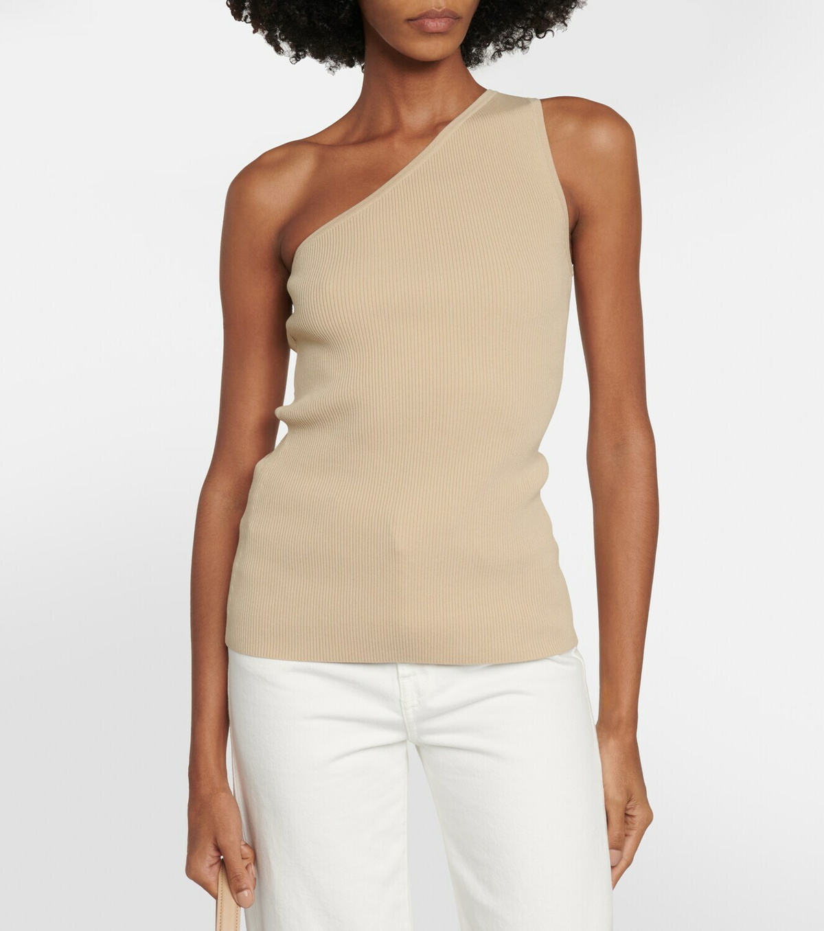 Toteme One-shoulder jersey top