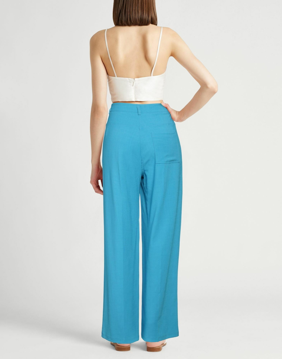 Jucca Womens Pants Azure