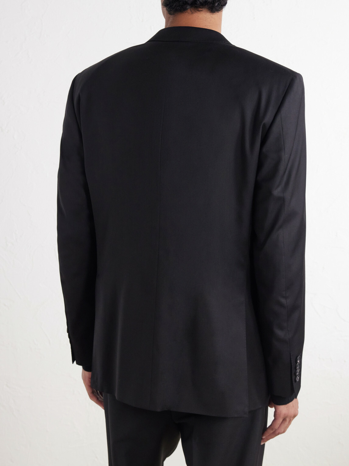 Canali - Impeccabile Wool-Fresco Suit Jacket - Black