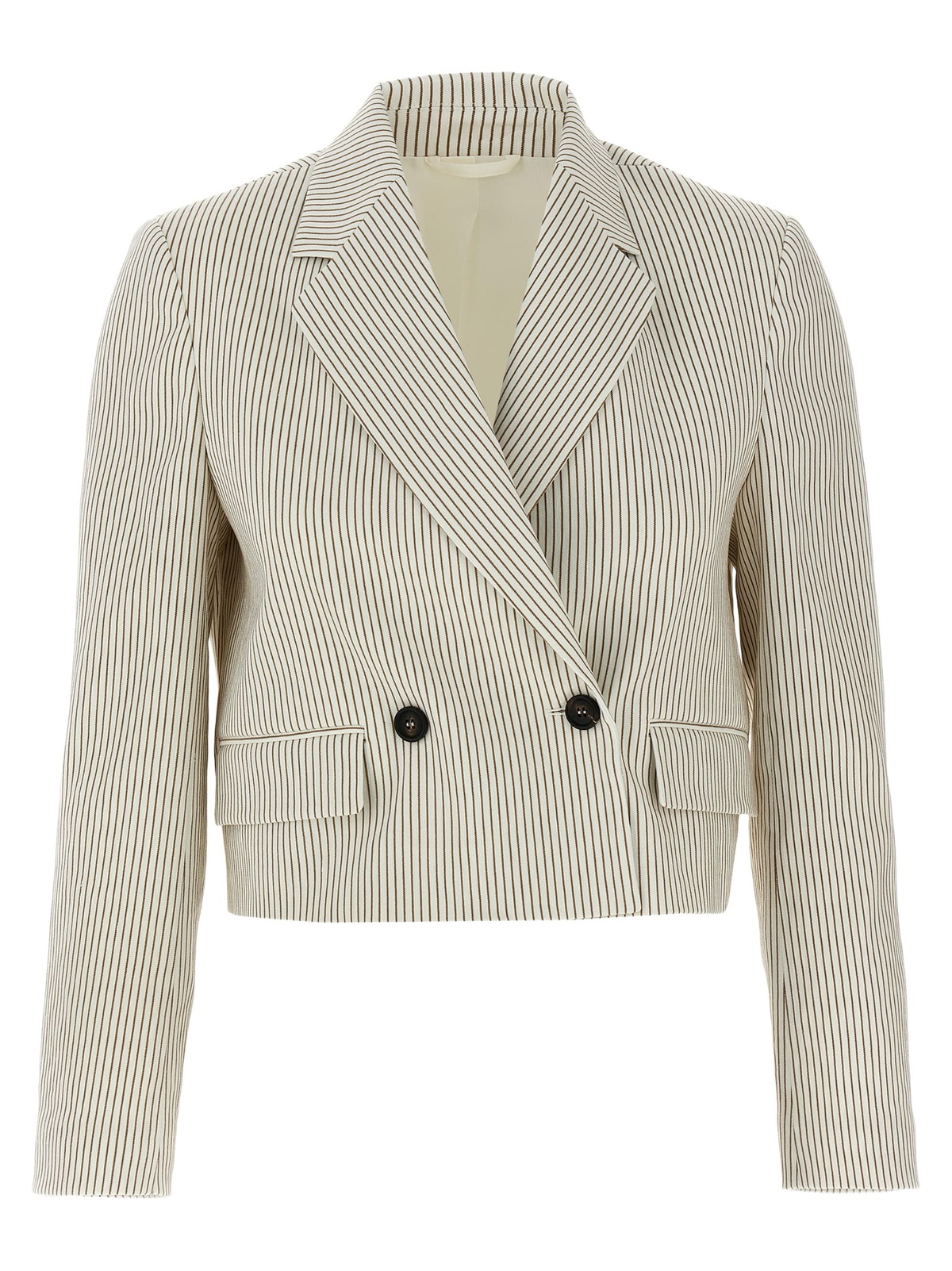 ジャケット BRUNELLO CUCINELLI Pinstripe blazer 22637143_52686658_600.jpg