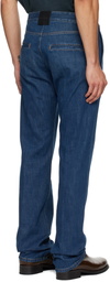 Lanvin Blue Straight Fit Jeans