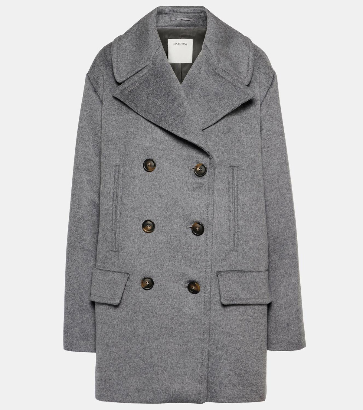 Sportmax Martora oversized virgin wool peacoat Sportmax