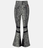 Perfect Moment Aurora leopard-print flared ski pants