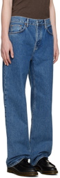 Nudie Jeans Blue Tuff Tony Jeans