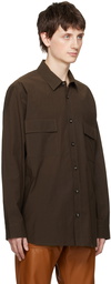 Nanushka Brown Jari Shirt