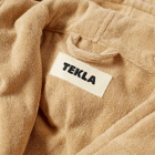 Tekla Fabrics Terry Hooded Bathrobe in Sienna